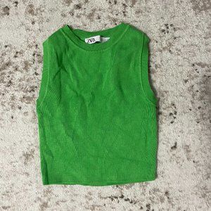 Zara Green Tank Top - Small